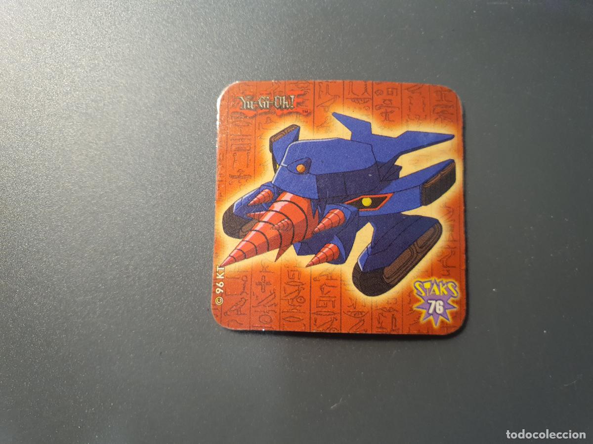 Juguetes antiguos y Juegos de colecci&oacute;n: STAKS YUGIOH YU GI OH IMAN TAZO CROMO - N&ordm; 76
