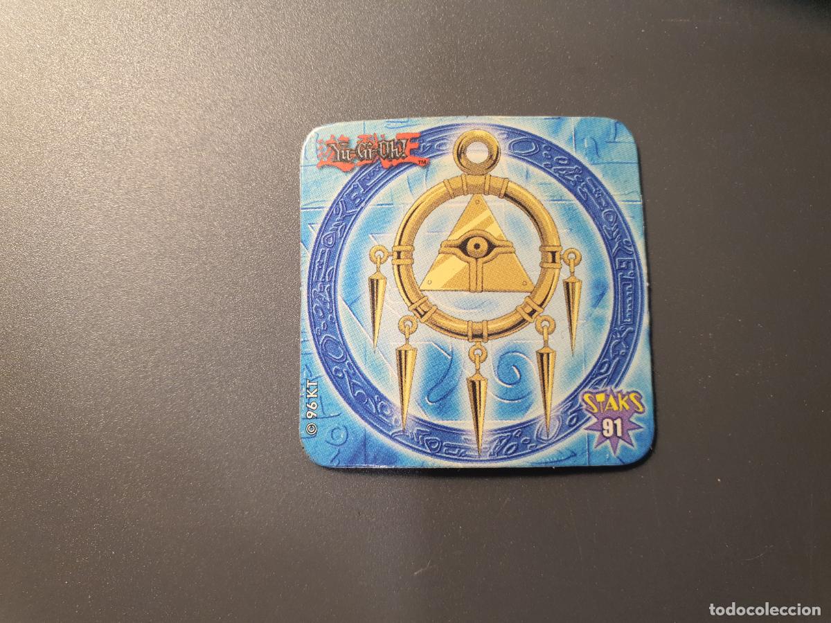 Juguetes antiguos y Juegos de colecci&oacute;n: STAKS YUGIOH YU GI OH IMAN TAZO CROMO - N&ordm; 91