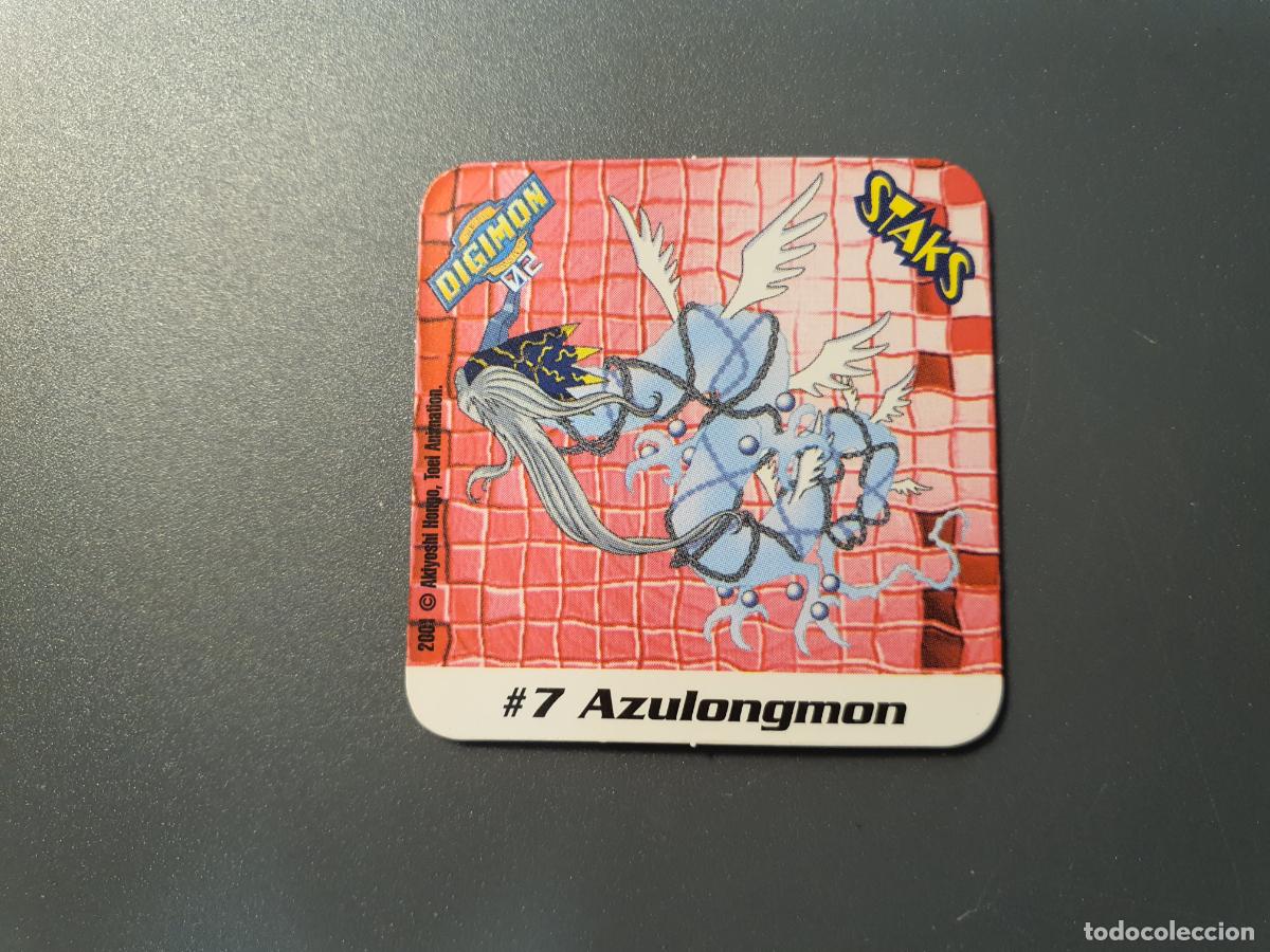 Juguetes antiguos y Juegos de colecci&oacute;n: TAZO CROMO DIGIMON 02 -- 2001 -- STAKS -- N&ordm; 7