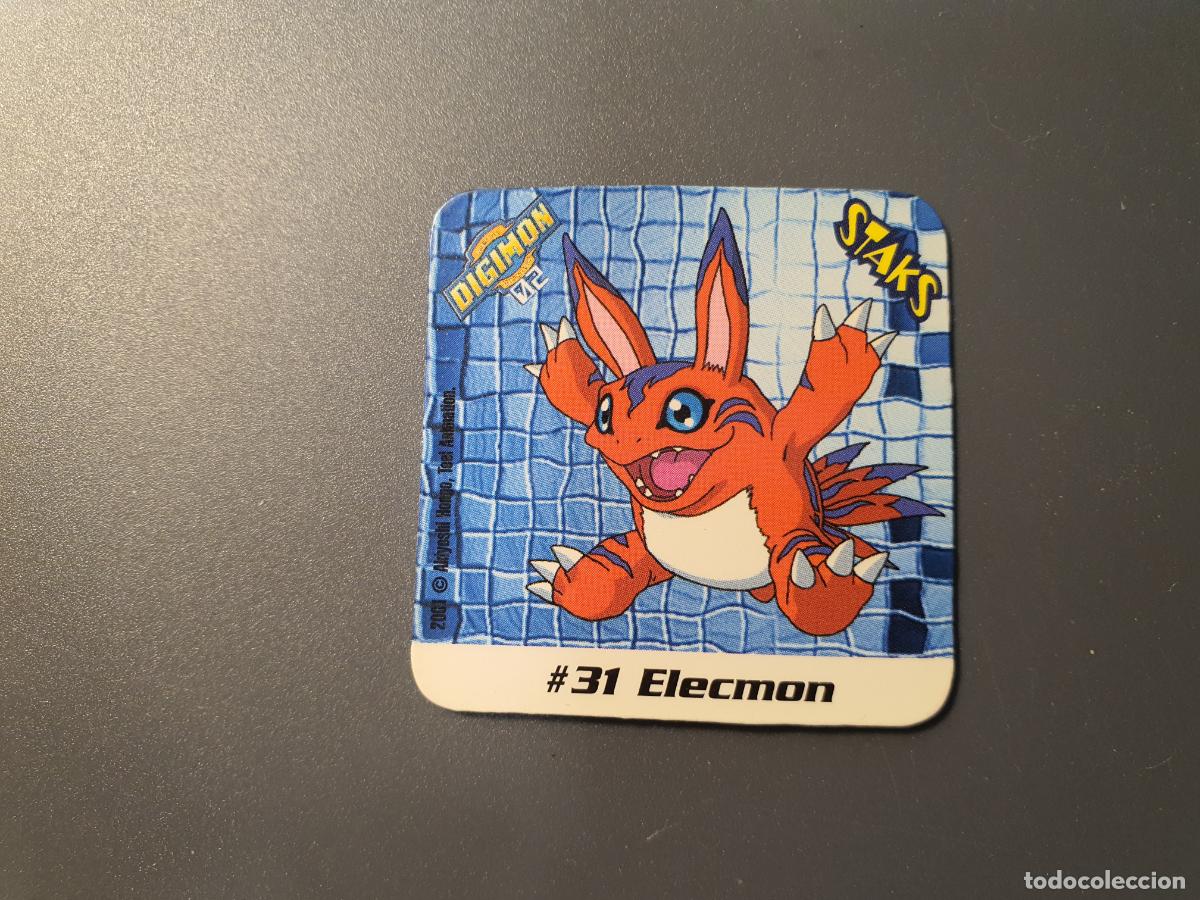 Juguetes antiguos y Juegos de colecci&oacute;n: TAZO CROMO DIGIMON 02 -- 2001 -- STAKS -- N&ordm; 31