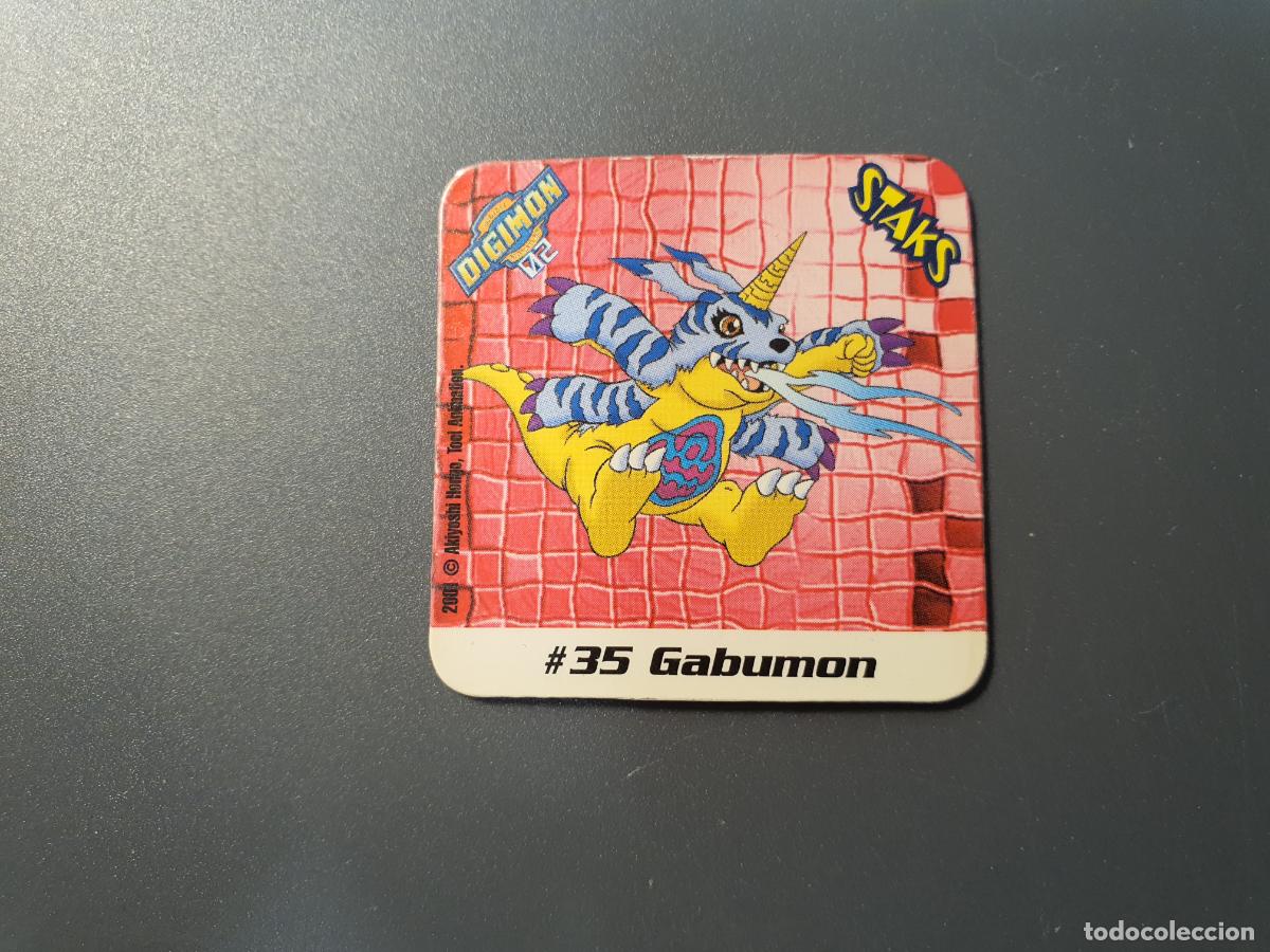 Juguetes antiguos y Juegos de colecci&oacute;n: TAZO CROMO DIGIMON 02 -- 2001 -- STAKS -- N&ordm; 35