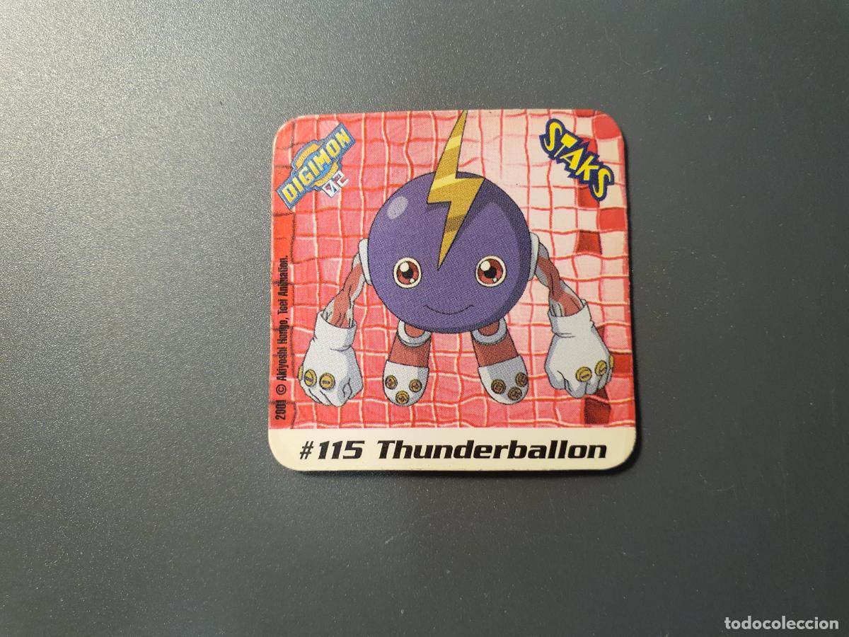 Juguetes antiguos y Juegos de colecci&oacute;n: TAZO CROMO DIGIMON 02 -- 2001 -- STAKS -- N&ordm; 115
