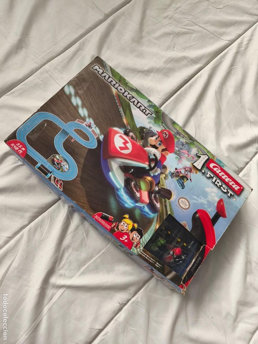 Juguetes antiguos y Juegos de colecci&oacute;n: Circuito de carreras Carrera FIRST Nintendo Mario Kart. 2018