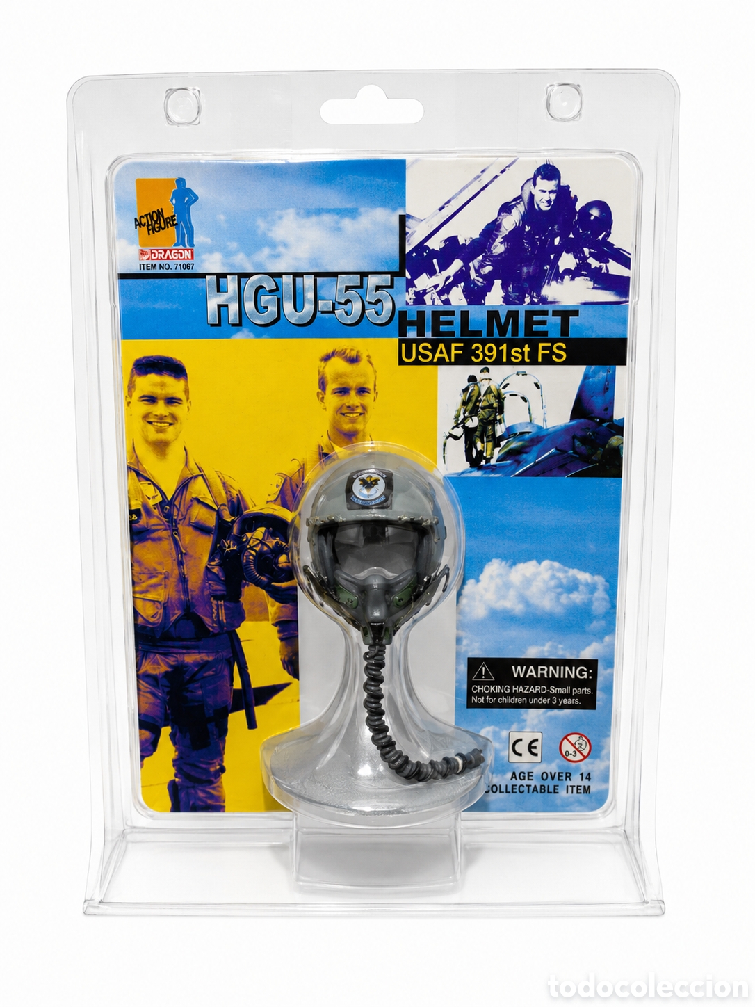 Juguetes antiguos y Juegos de colecci&oacute;n: Casco HGU-55 USAF. Precintado.