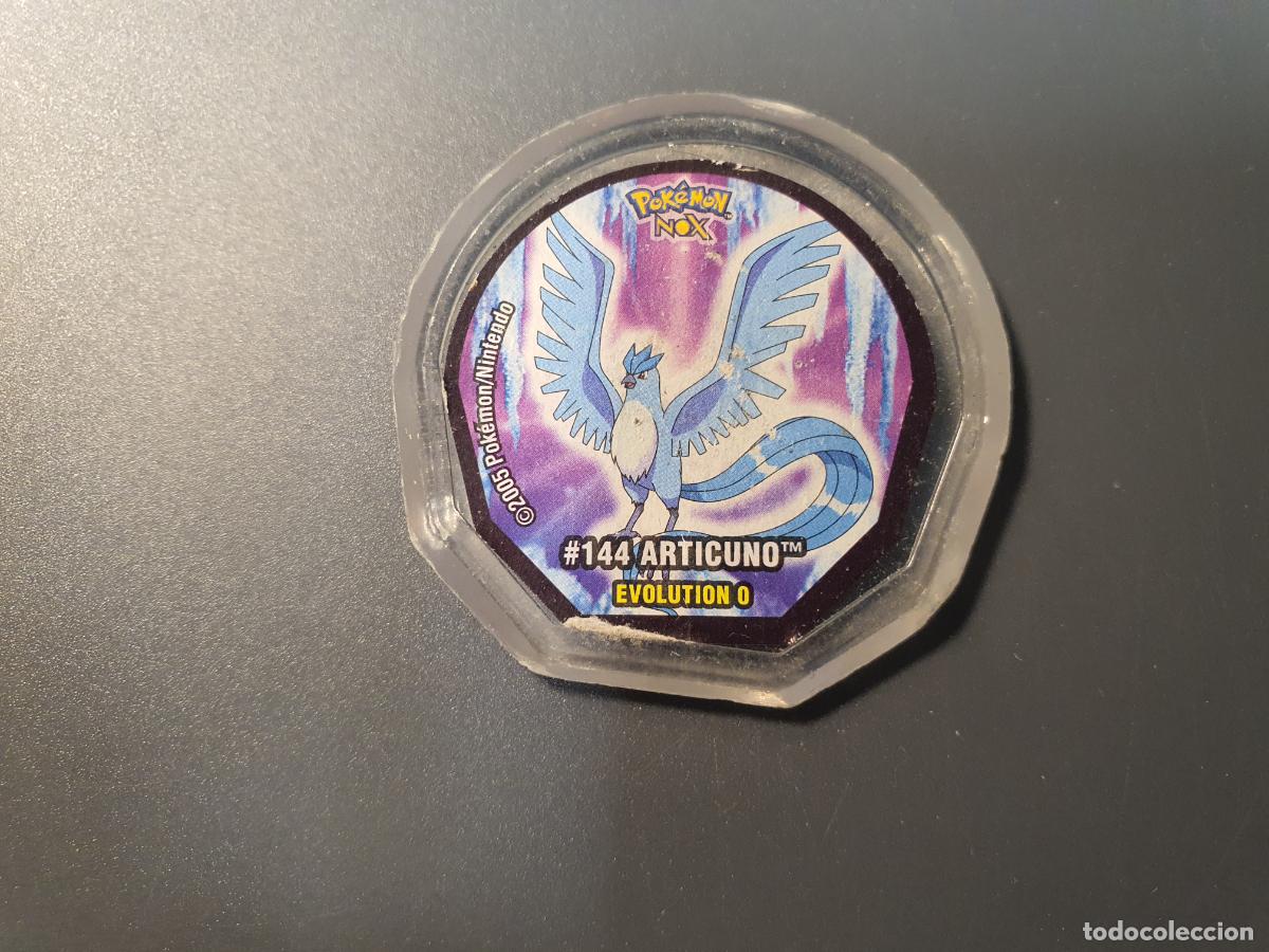Juguetes antiguos y Juegos de colecci&oacute;n: TAZO POKEMON -- A&Ntilde;O 2005 -- POKEMON NOX -- NINTENDO -- N&ordm; 144