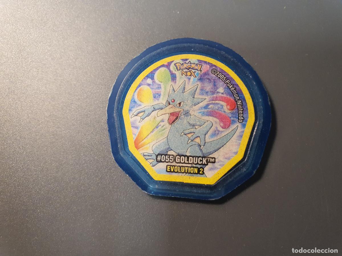 Juguetes antiguos y Juegos de colecci&oacute;n: TAZO POKEMON -- A&Ntilde;O 2005 -- POKEMON NOX -- NINTENDO -- N&ordm; 55