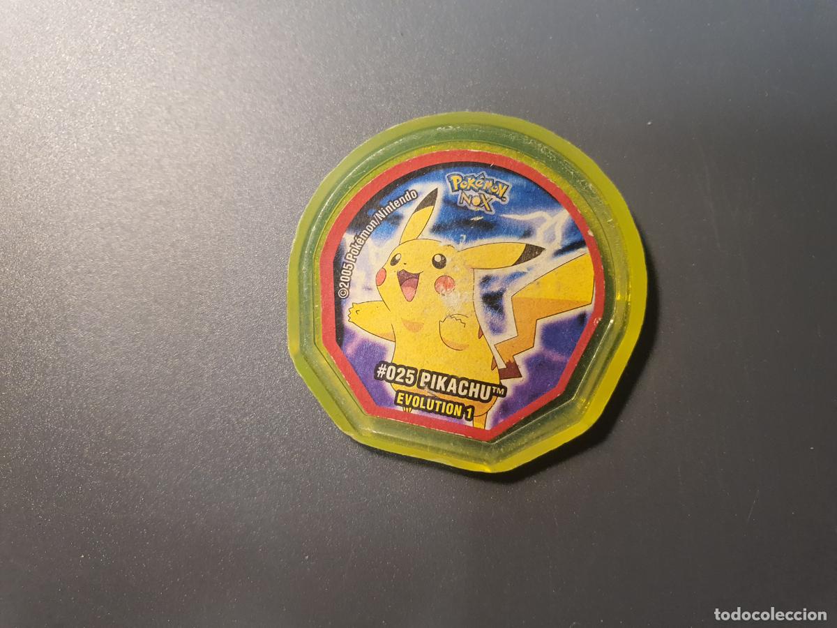 Juguetes antiguos y Juegos de colecci&oacute;n: TAZO POKEMON -- A&Ntilde;O 2005 -- POKEMON NOX -- NINTENDO -- N&ordm; 25