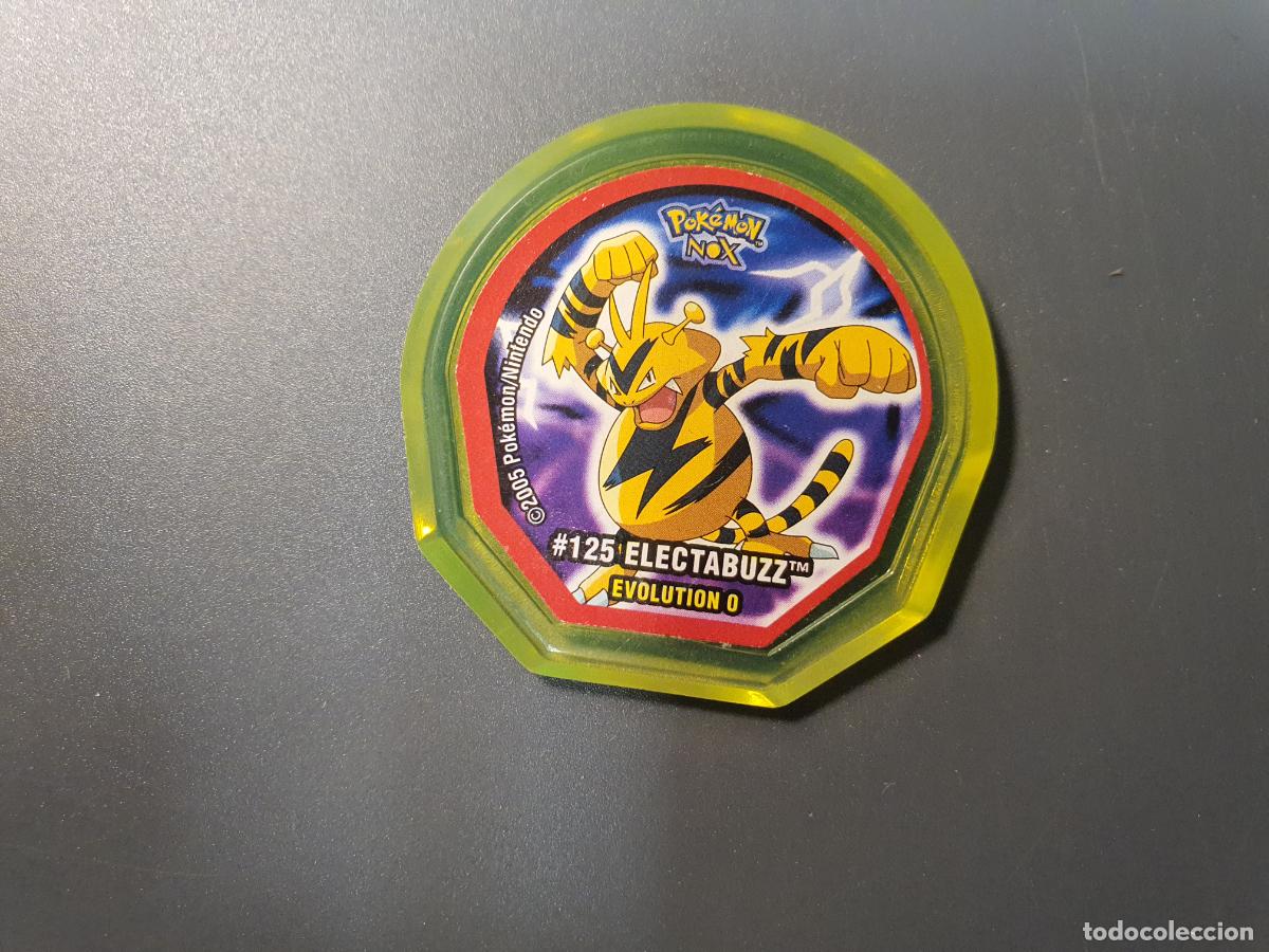 Juguetes antiguos y Juegos de colecci&oacute;n: TAZO POKEMON -- A&Ntilde;O 2005 -- POKEMON NOX -- NINTENDO -- N&ordm; 125