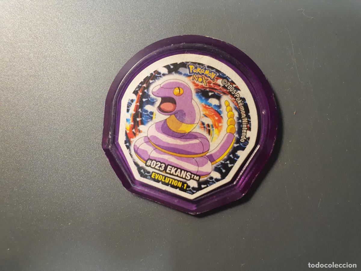 Juguetes antiguos y Juegos de colecci&oacute;n: TAZO POKEMON -- A&Ntilde;O 2005 -- POKEMON NOX -- NINTENDO -- N&ordm; 23