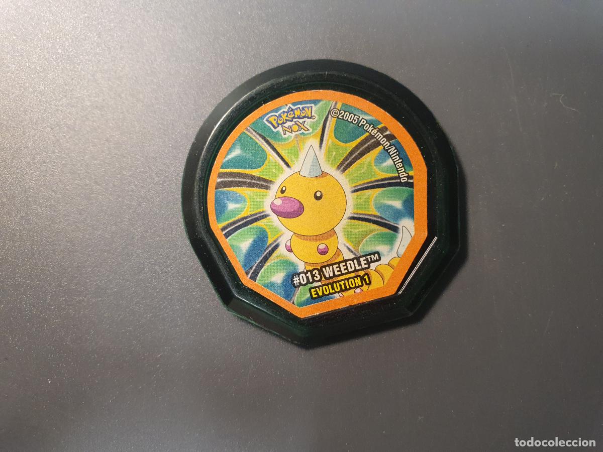 Juguetes antiguos y Juegos de colecci&oacute;n: TAZO POKEMON -- A&Ntilde;O 2005 -- POKEMON NOX -- NINTENDO -- N&ordm; 13