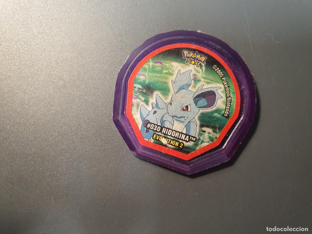 Brinquedos antigos e Jogos de cole&ccedil;&atilde;o: TAZO POKEMON -- A&Ntilde;O 2005 -- POKEMON NOX -- NINTENDO -- N&ordm; 30