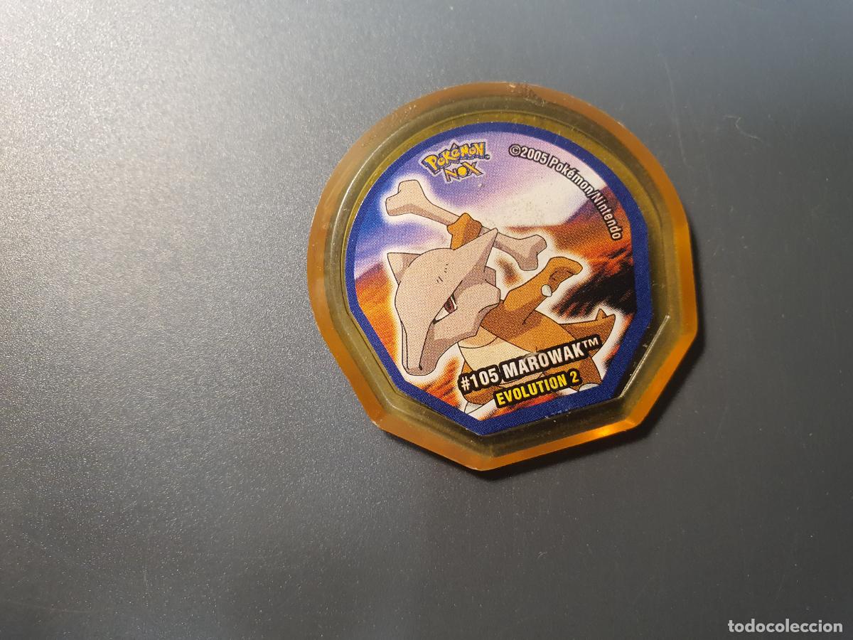 Juguetes antiguos y Juegos de colecci&oacute;n: TAZO POKEMON -- A&Ntilde;O 2005 -- POKEMON NOX -- NINTENDO -- N&ordm; 105