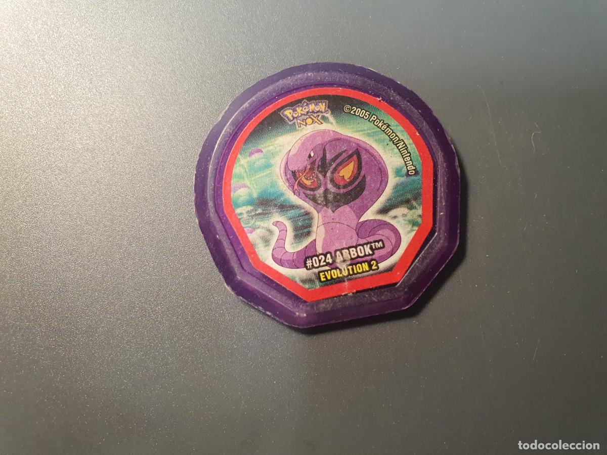 Juguetes antiguos y Juegos de colecci&oacute;n: TAZO POKEMON -- A&Ntilde;O 2005 -- POKEMON NOX -- NINTENDO -- N&ordm; 24