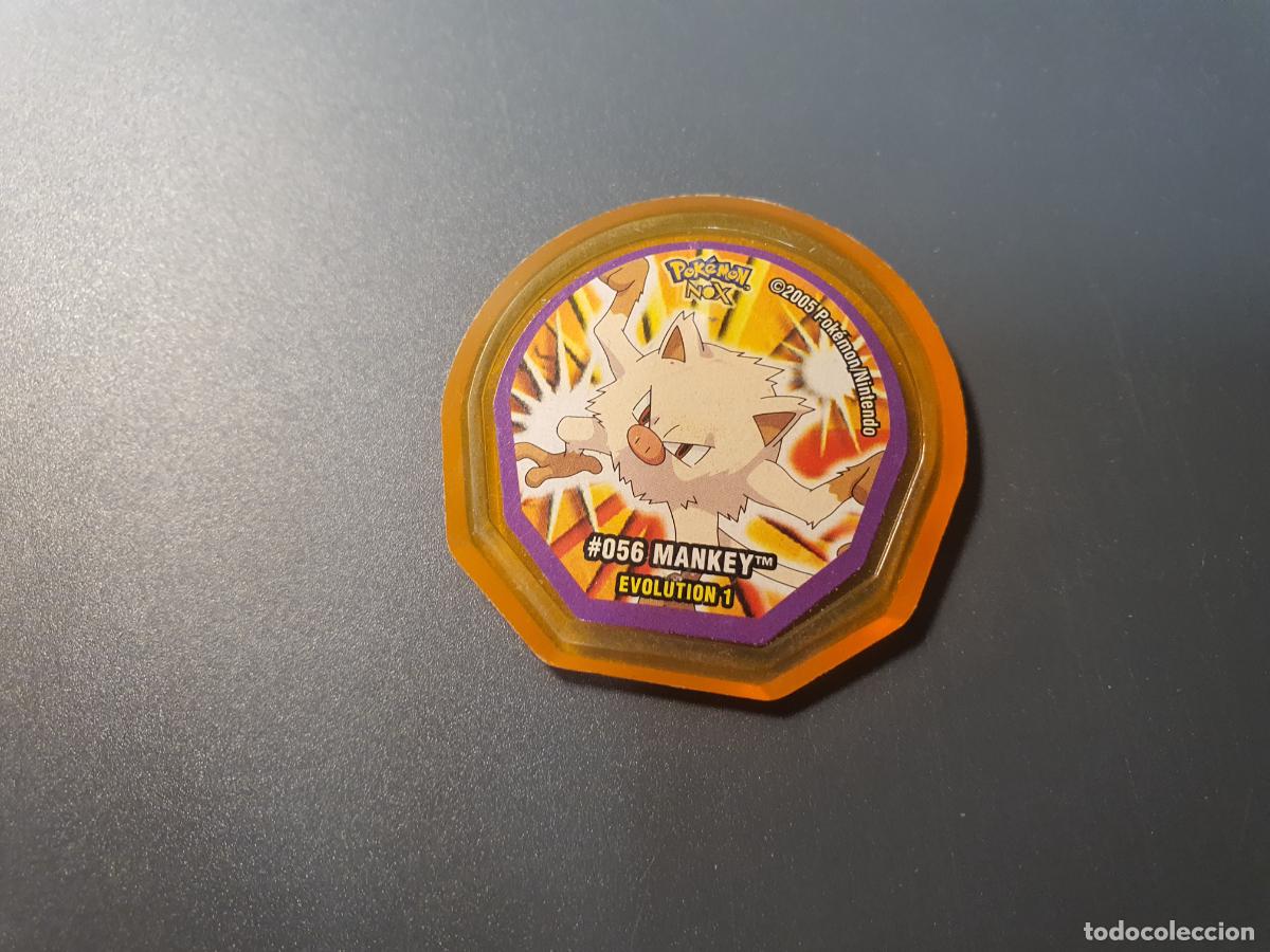 Juguetes antiguos y Juegos de colecci&oacute;n: TAZO POKEMON -- A&Ntilde;O 2005 -- POKEMON NOX -- NINTENDO -- N&ordm; 56