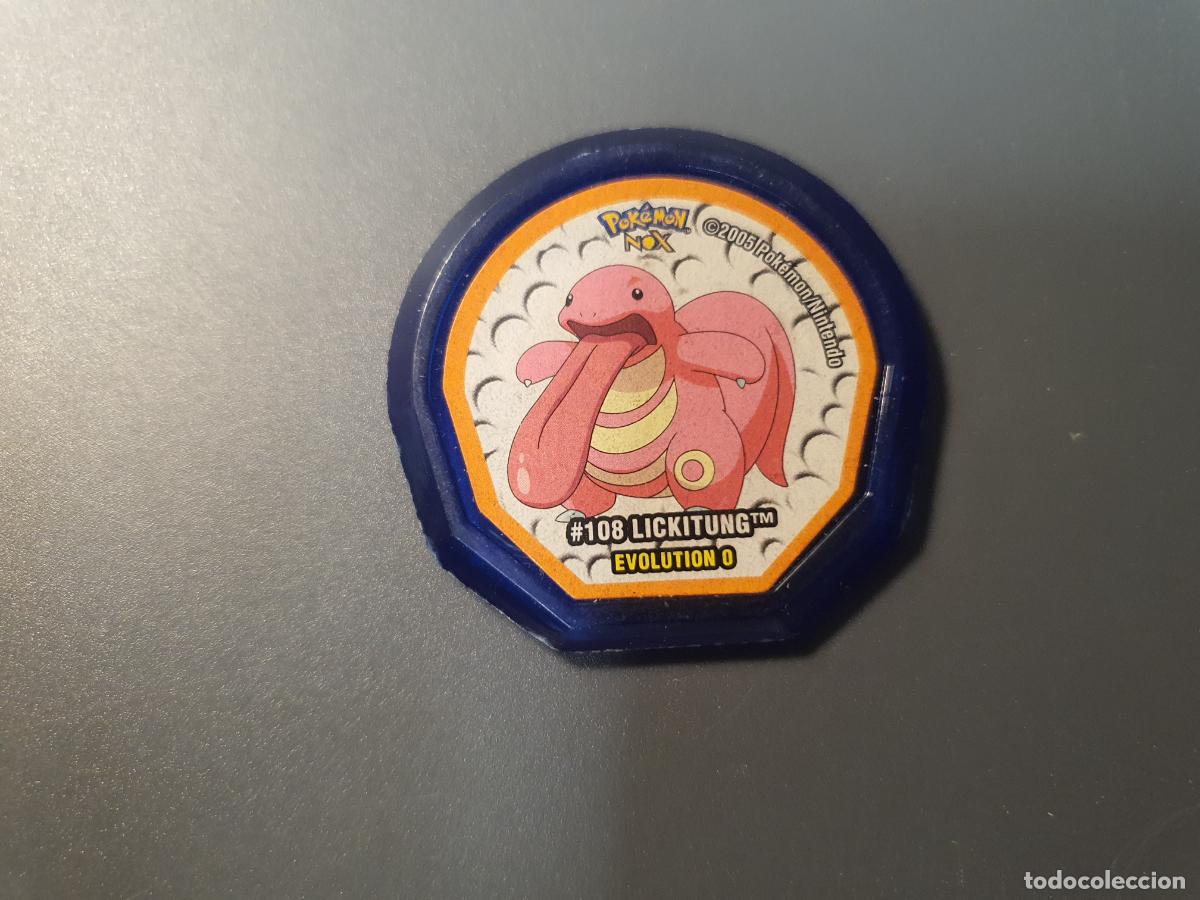 Juguetes antiguos y Juegos de colecci&oacute;n: TAZO POKEMON -- A&Ntilde;O 2005 -- POKEMON NOX -- NINTENDO -- N&ordm; 108