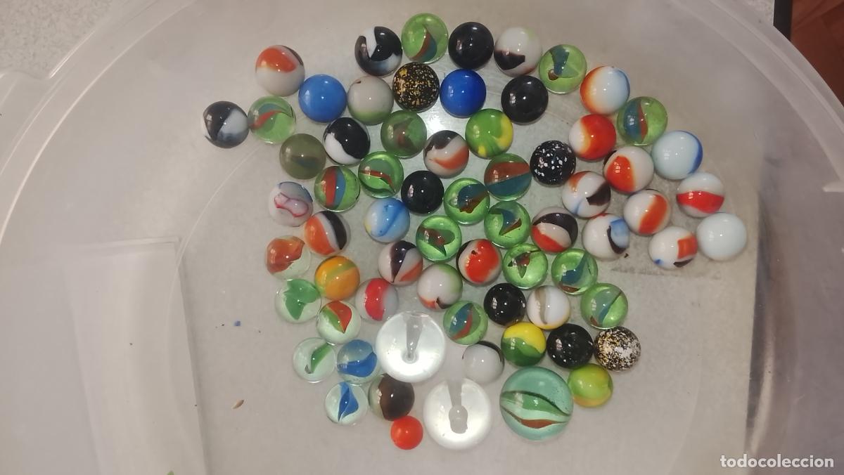 Brinquedos antigos e Jogos de cole&ccedil;&atilde;o: GRAN LOTE DE 67 CANICAS BOLICHES BOLAS VER FOTOS DETALLADAS