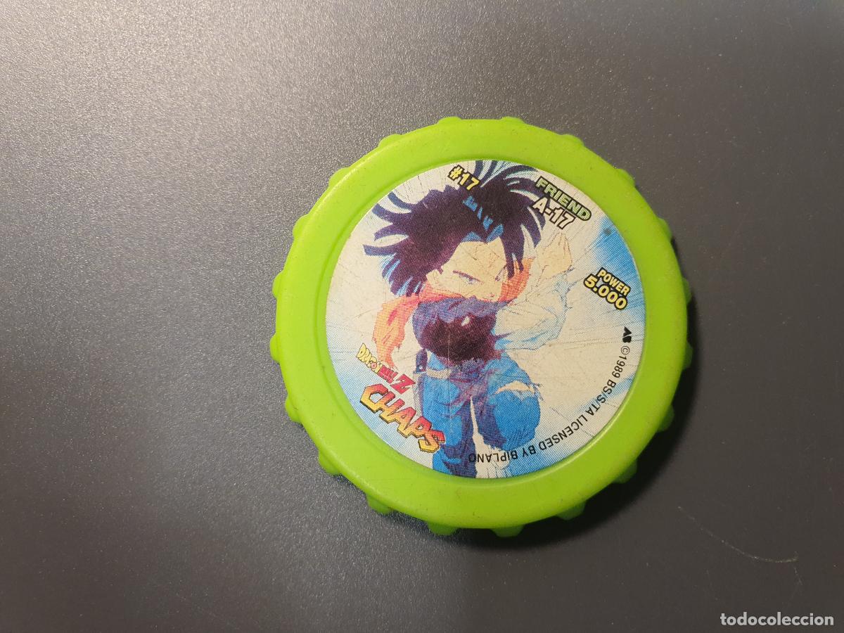Brinquedos antigos e Jogos de cole&ccedil;&atilde;o: TAZO CHAPS -- DRAGON BALL Z CHAPS -- MATUTANO -- N&ordm; 17