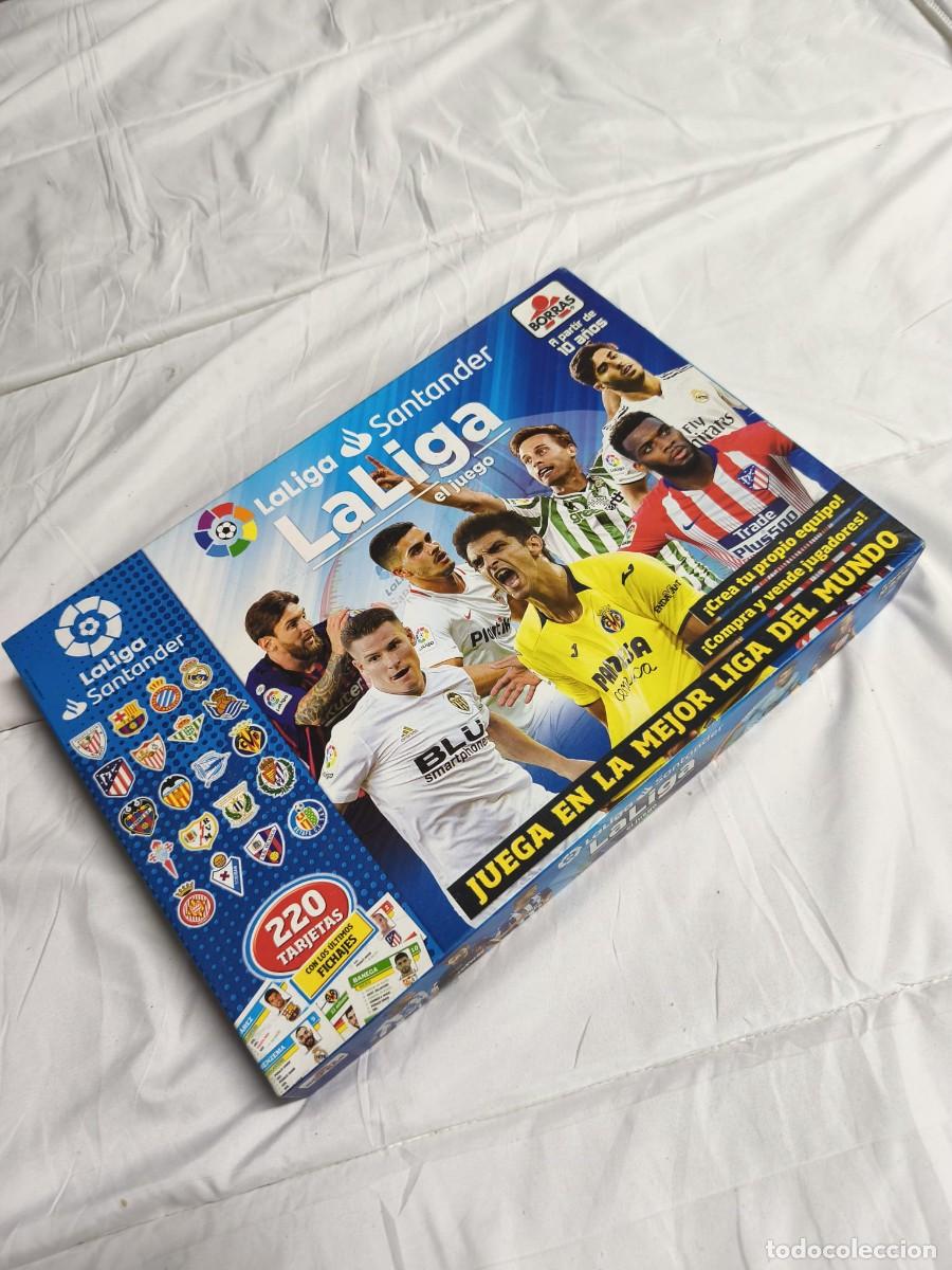 Juguetes antiguos y Juegos de colecci&oacute;n: Juego de mesa oficial de La Liga Santander. Borras