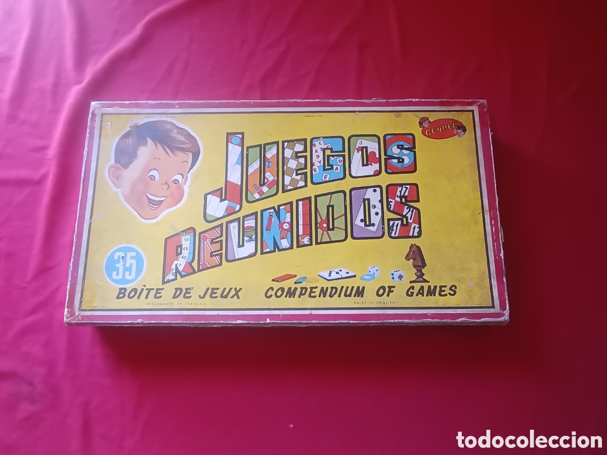 Juguetes antiguos y Juegos de colecci&oacute;n: Juegos reunidos geyper 35 completo