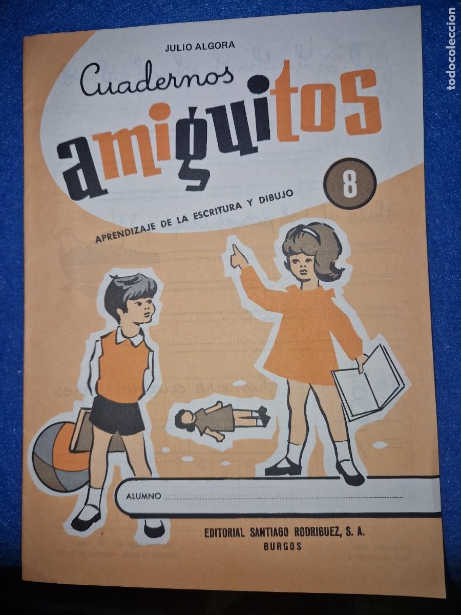 Jouets Anciens et Jeux de collection: AMIGUITOS - CUADERNOS CALIGRAFIA ESCUELA A&Ntilde;OS 60-70