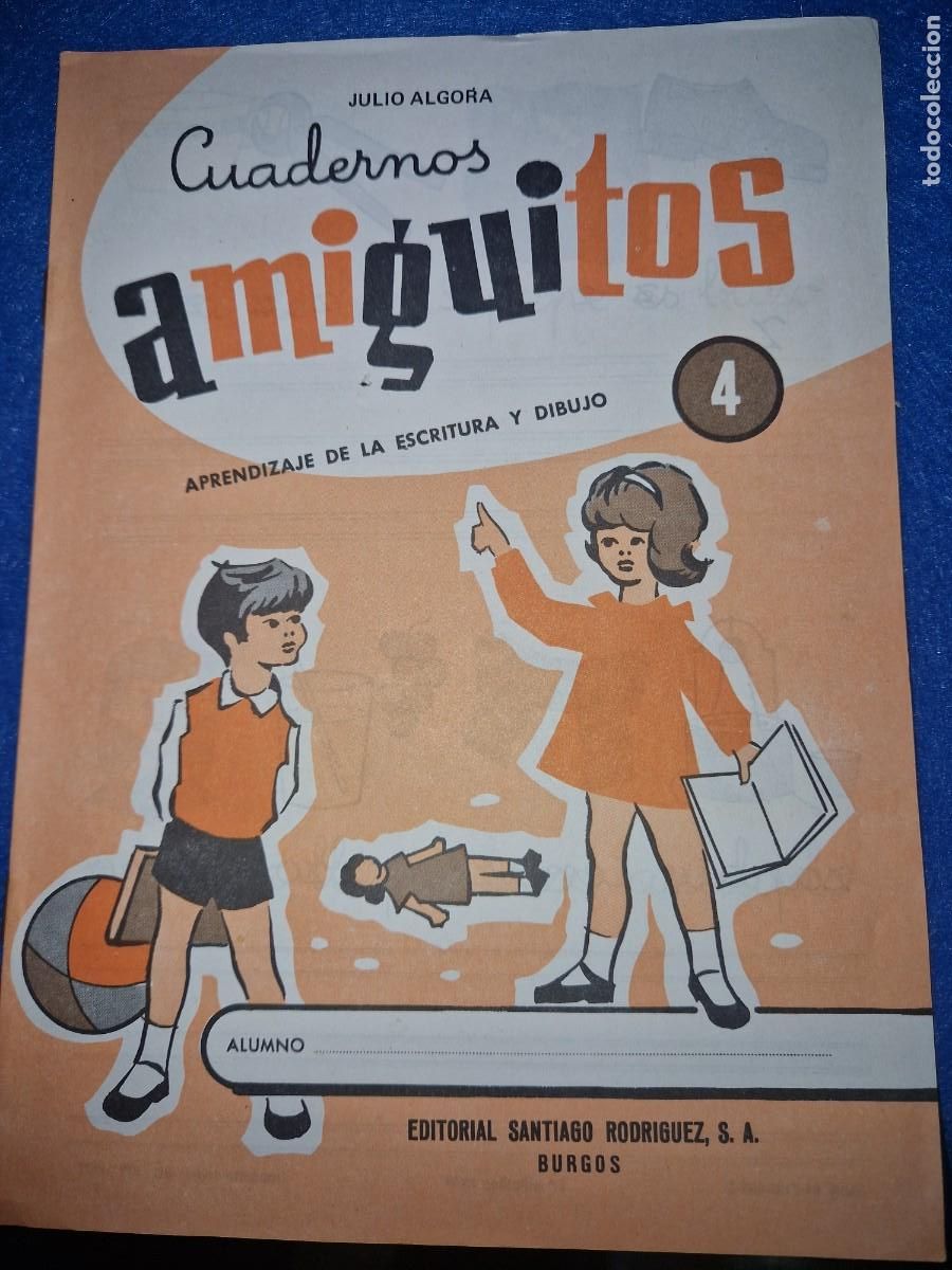 Jouets Anciens et Jeux de collection: AMIGUITOS - CUADERNOS CALIGRAFIA ESCUELA A&Ntilde;OS 60-70