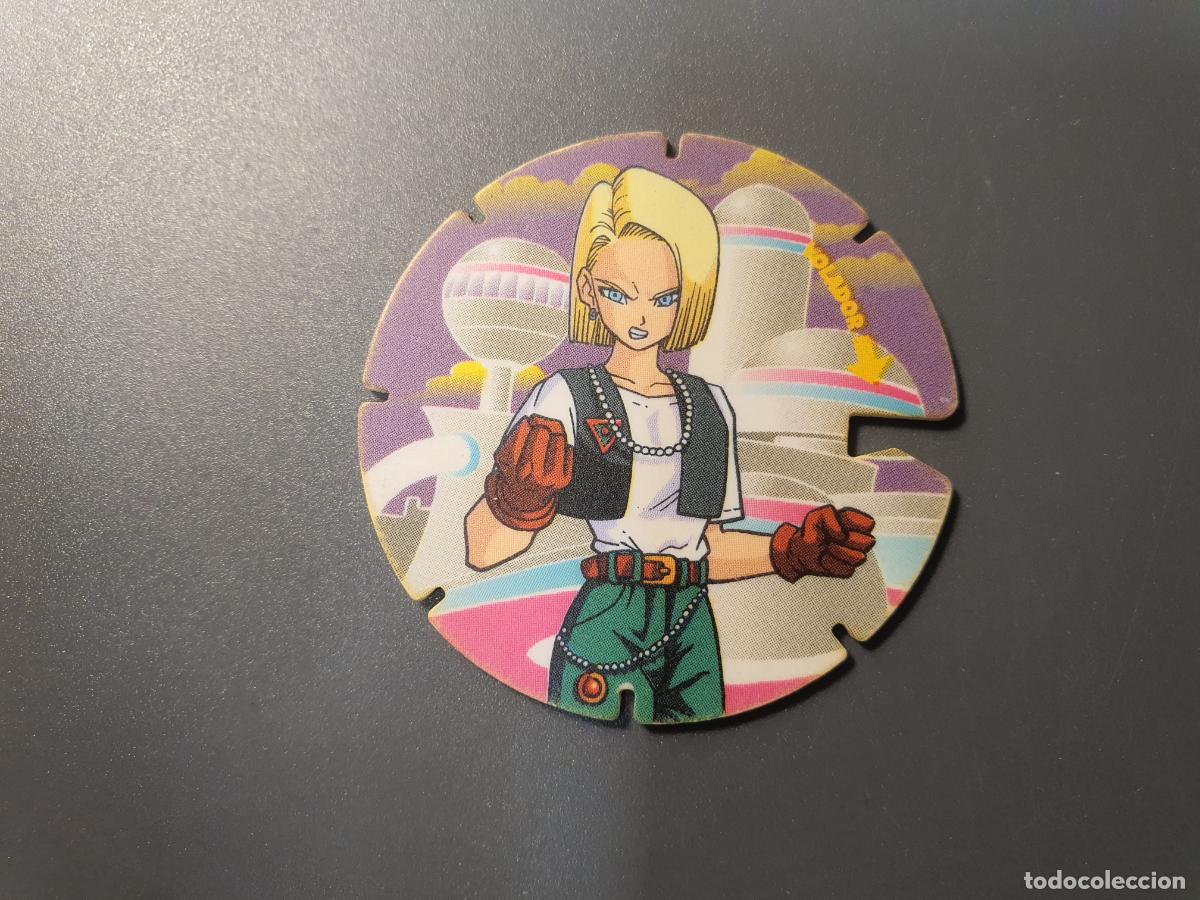 Jouets Anciens et Jeux de collection: TAZO VOLADOR DRAGON BALL - MATUTANO 1989 -- ROJO -- SERIE ROJA -- N&ordm; 27