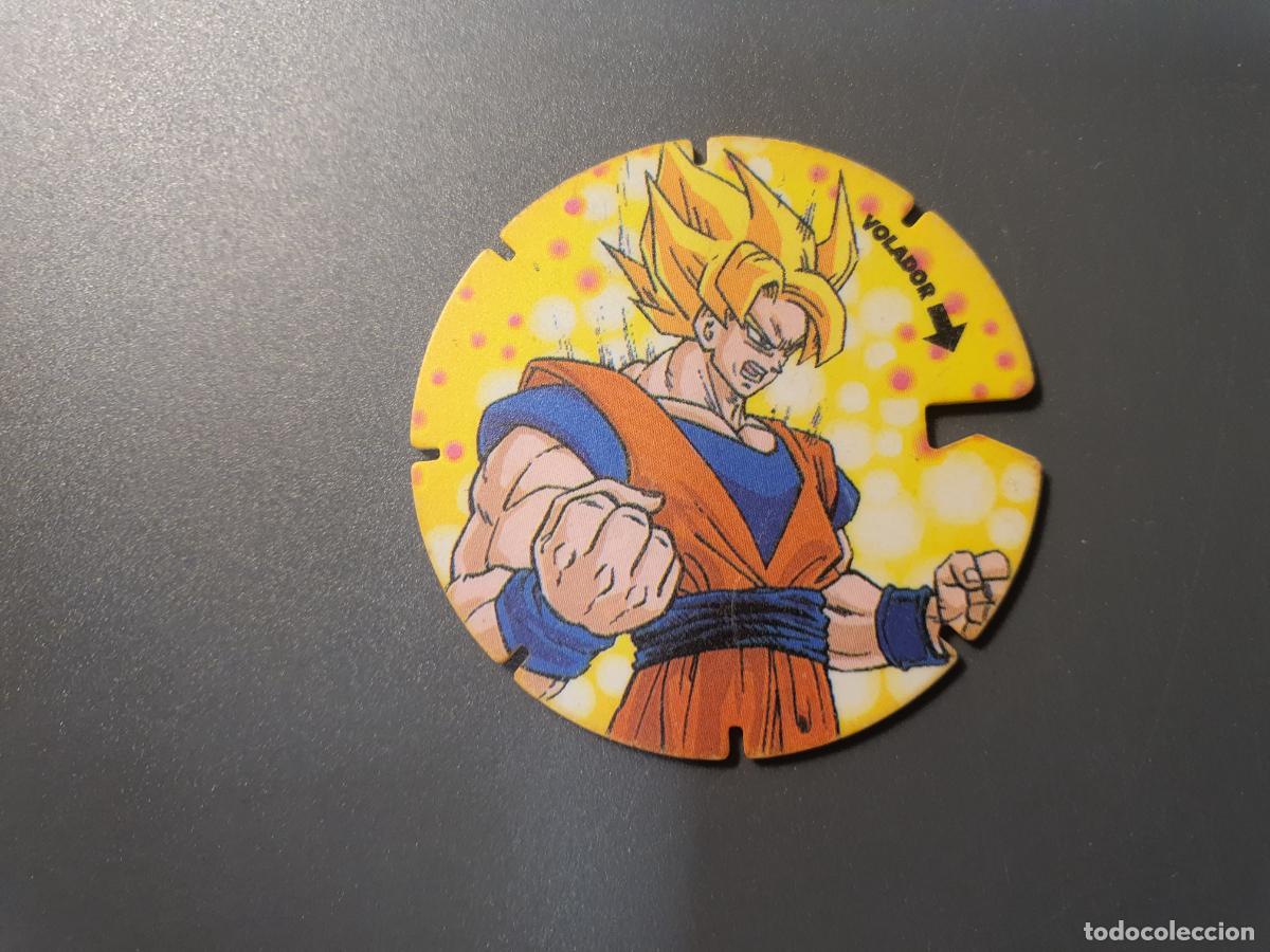 Jouets Anciens et Jeux de collection: TAZO VOLADOR DRAGON BALL - MATUTANO 1989 -- ROJO -- SERIE ROJA -- N&ordm; 14