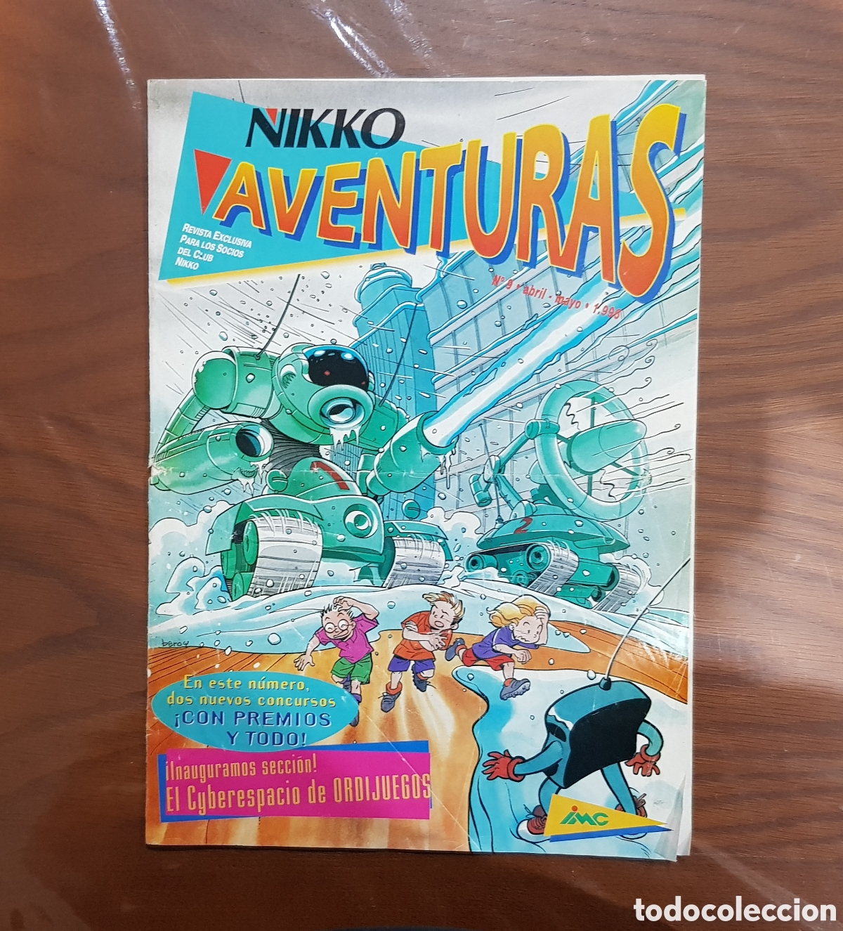 Juguetes antiguos y Juegos de colecci&oacute;n: NIKKO AVENTURAS REVISTA N⁰9 ABRIL MAYO 1996