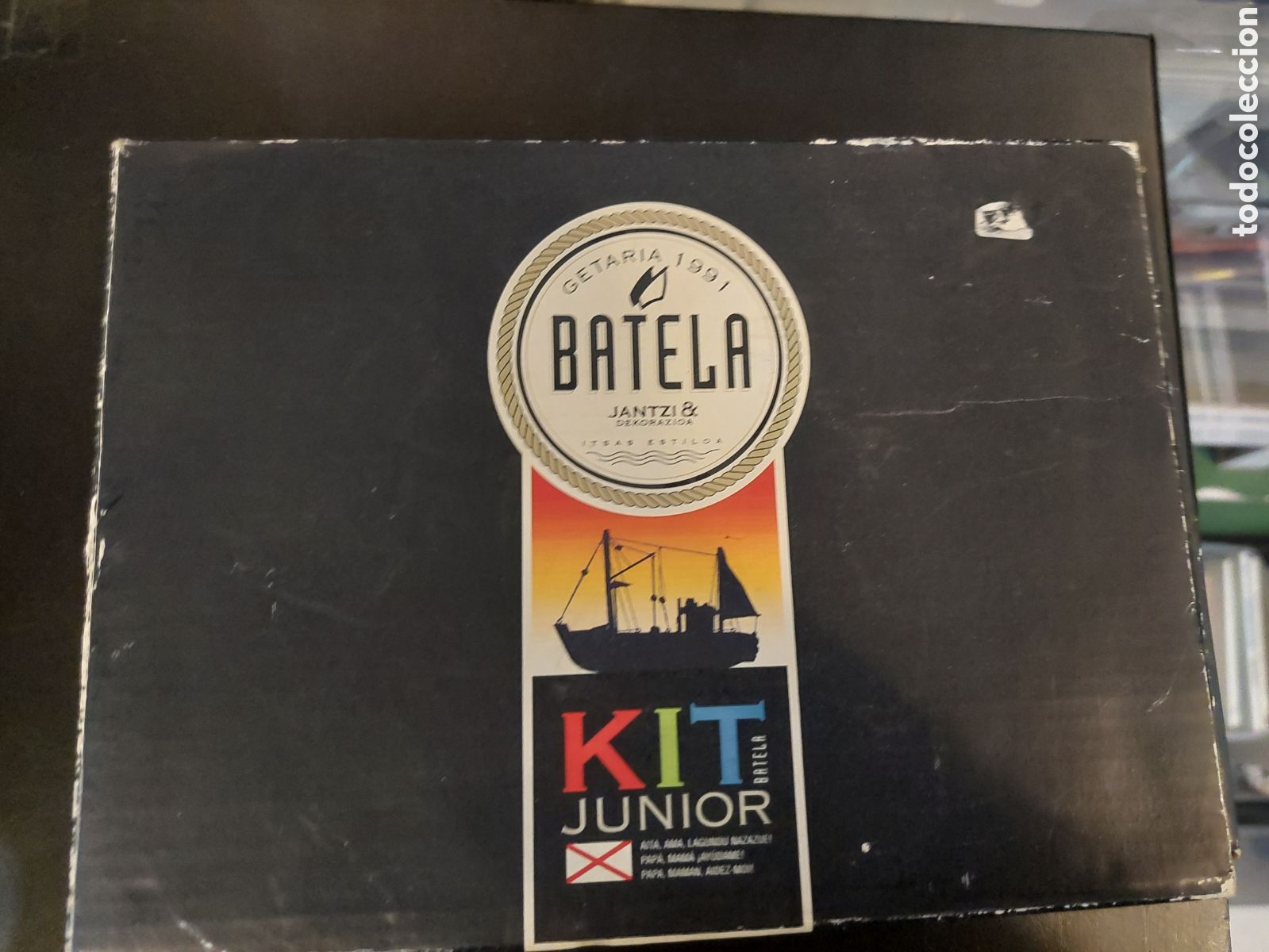 Jouets Anciens et Jeux de collection: BATELA KIT MONTAJE JUNIOR BARCO MADERA Y PINTURAS