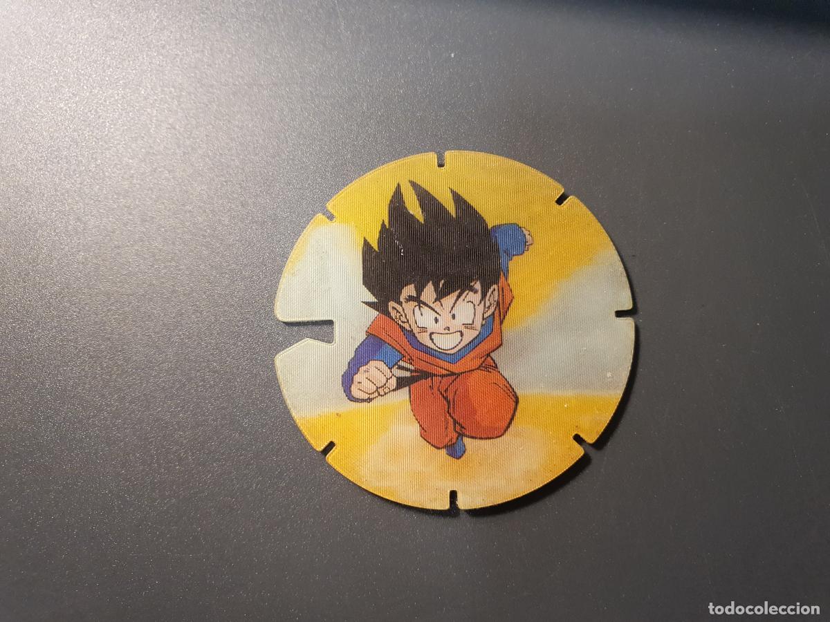 Juguetes antiguos y Juegos de colecci&oacute;n: TAZO DRAGON BALL - MATUTANO 1989 -- ROJO HOLOGRAFICO 3D -- N&ordm; 4