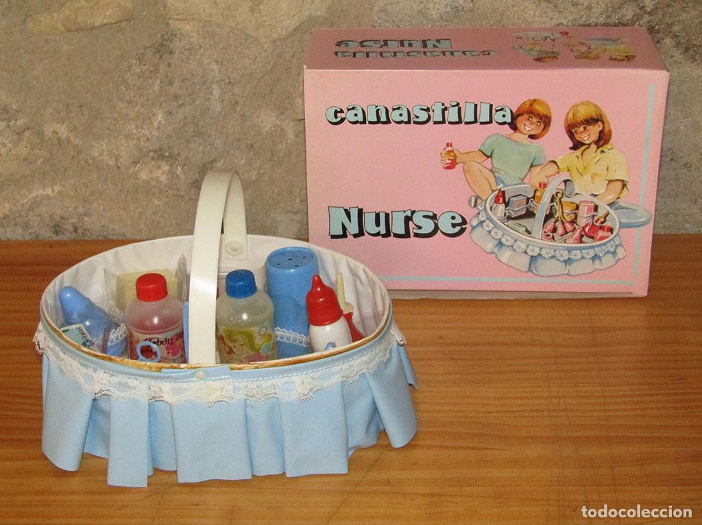 Juguetes antiguos y Juegos de colecci&oacute;n: ANTIGUA CANASTILLA NURSE DE GOMARSA - NUEVA Y EN SU CAJA ORIGINAL - IMPECABLE