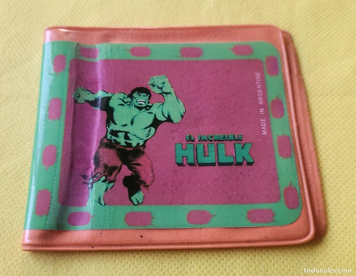 Juguetes antiguos y Juegos de colecci&oacute;n: El Incre&iacute;ble HULK - cartera de cotill&oacute;n - plastica - hecha en Argentina en los '70s MARVEL
