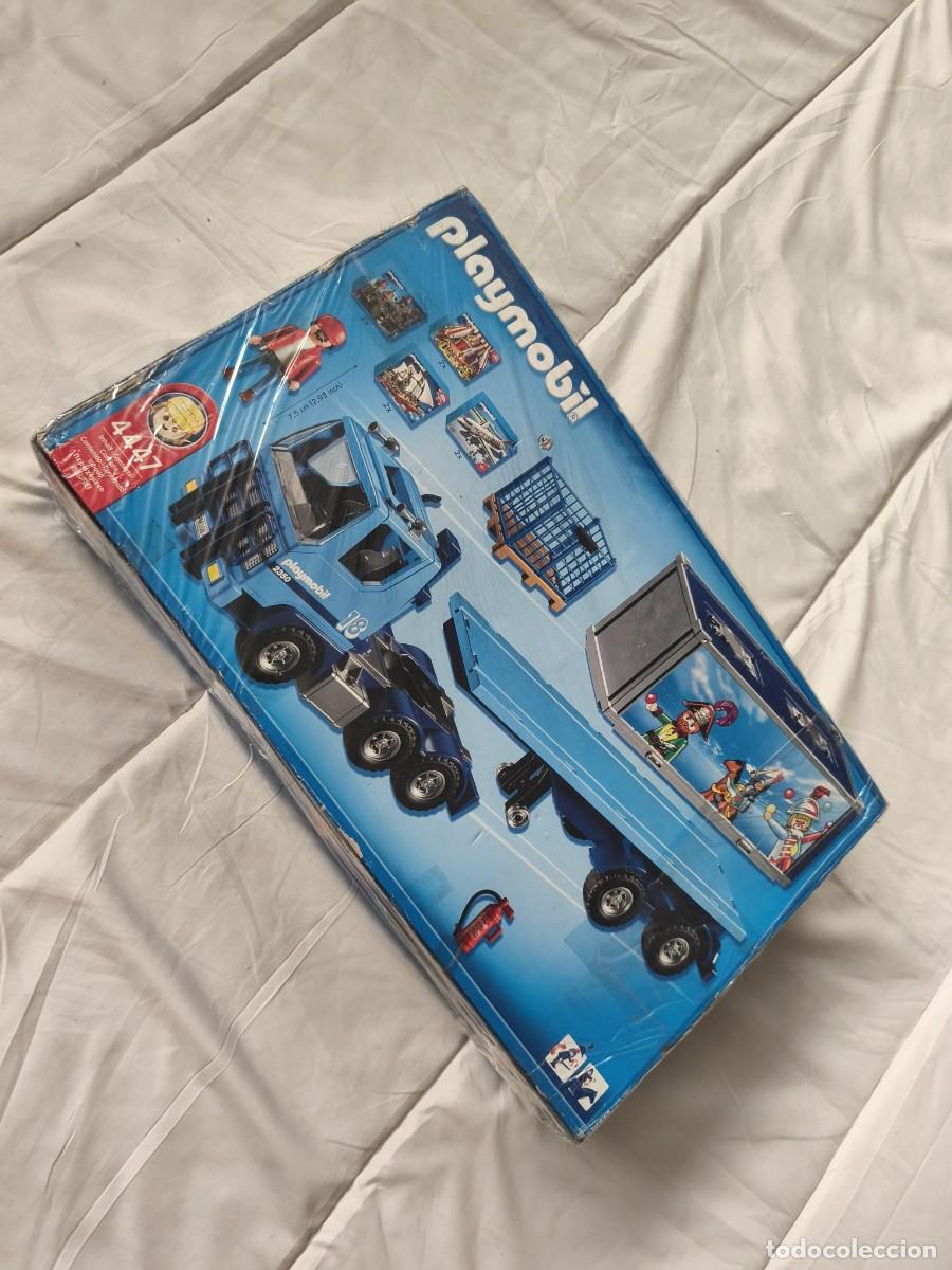 Juguetes antiguos y Juegos de colecci&oacute;n: Set Playmobil 4447: Cami&oacute;n Portacontenedores