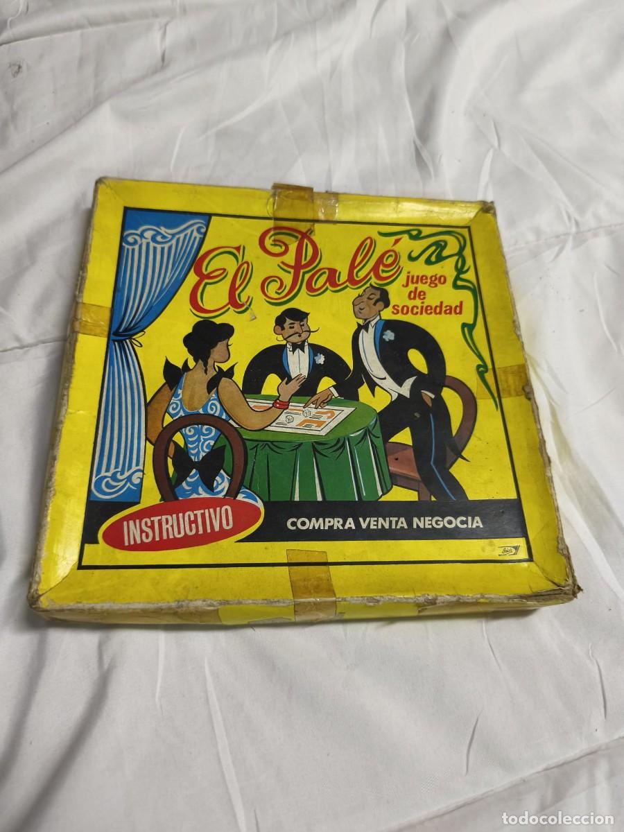 Juguetes antiguos y Juegos de colecci&oacute;n: Caja original de El Pal&eacute;. Cl&aacute;sico juego de mesa espa&ntilde;ol de mediados del siglo XX