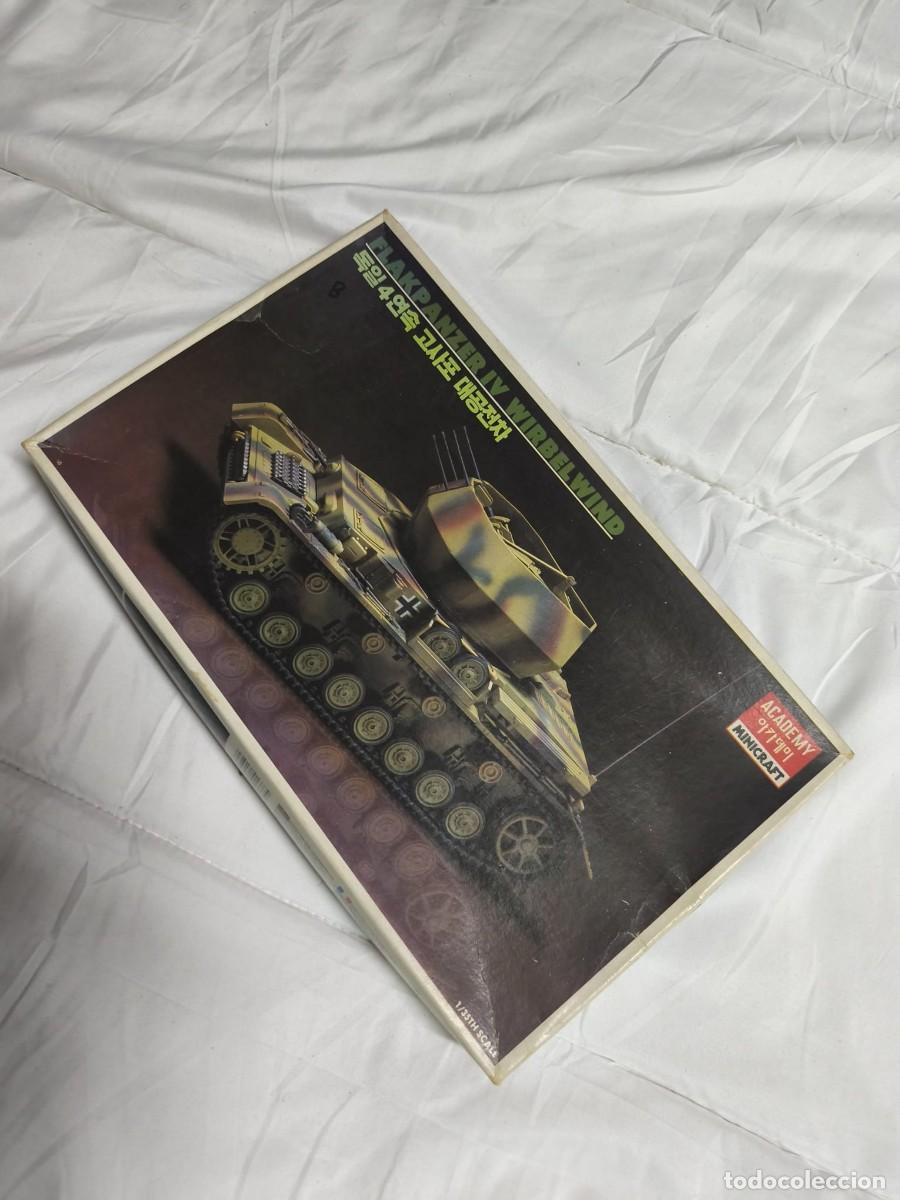 Juguetes antiguos y Juegos de colecci&oacute;n: Kit de modelismo est&aacute;tico de pl&aacute;stico a escala 1:35 del Flakpanzer IV Wirbelwind