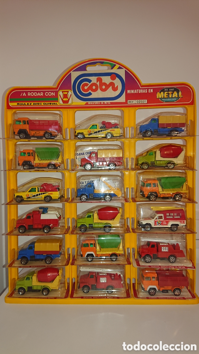 Jouets Anciens et Jeux de collection: Expositor Guisval 1/64 miniaturas en metal