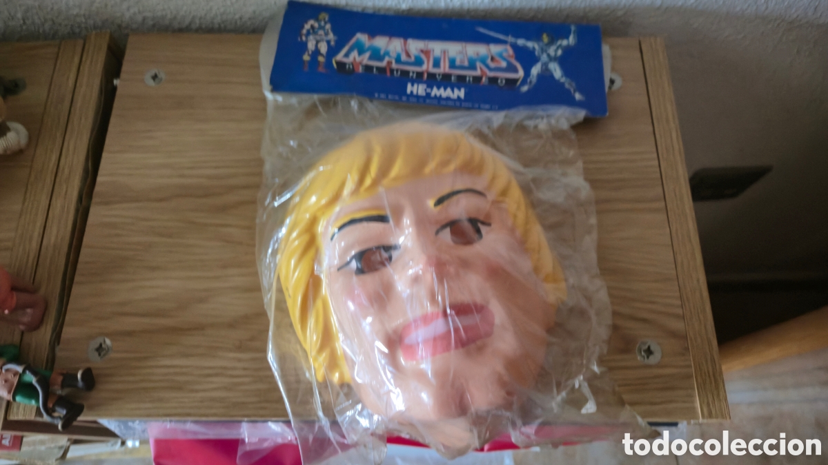 Brinquedos antigos e Jogos de cole&ccedil;&atilde;o: Careta Heman. A&ntilde;o 1984 Josman original &Eacute;poca Masters, Heman, Skeletor, Gijoe, wwf, Mosqueperros, et