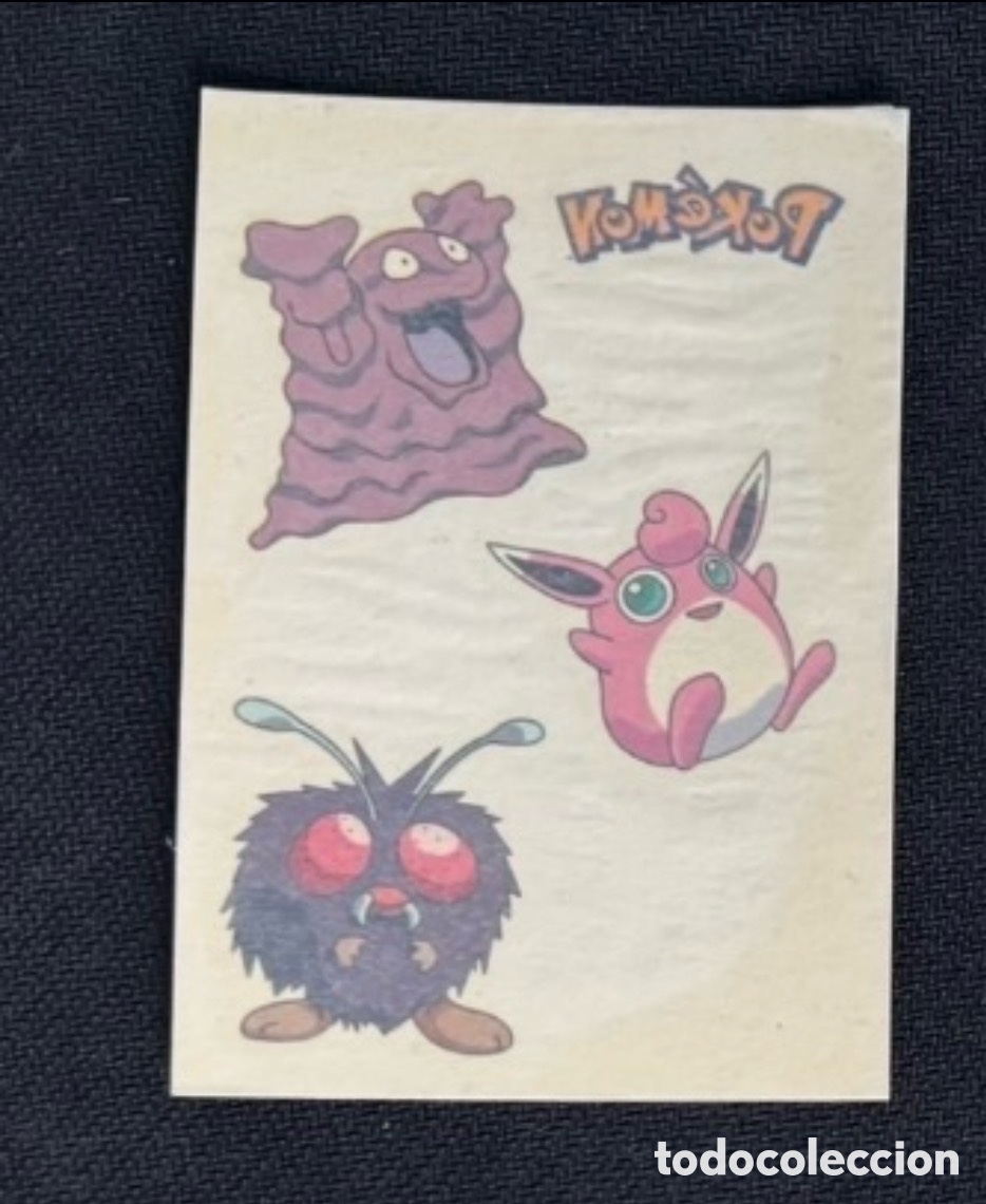 Juguetes antiguos y Juegos de colecci&oacute;n: Hoja tatuajes Merlin Tattoos Topps Series 1999 Pok&eacute;mon vintage