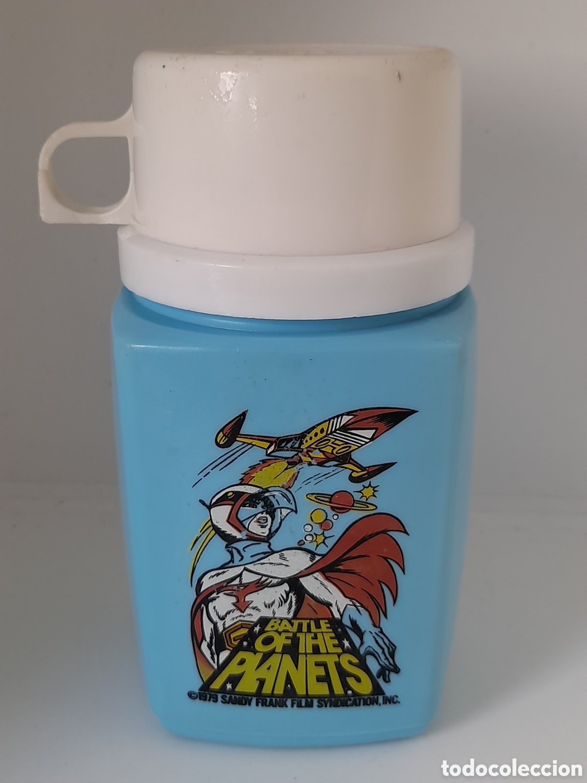 Juguetes antiguos y Juegos de colecci&oacute;n: ANTIGUO TERMO. BATALLA DE LOS PLANETAS. A&Ntilde;O 1979. Buen estado