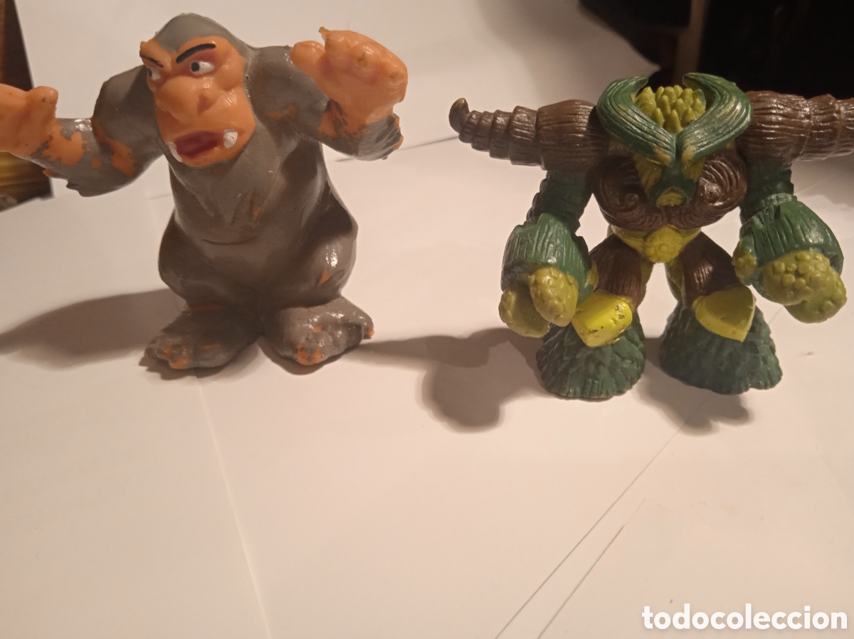 Juguetes antiguos y Juegos de colecci&oacute;n: DOS MONSTRUOS CE CUENTOS DE GOMA
