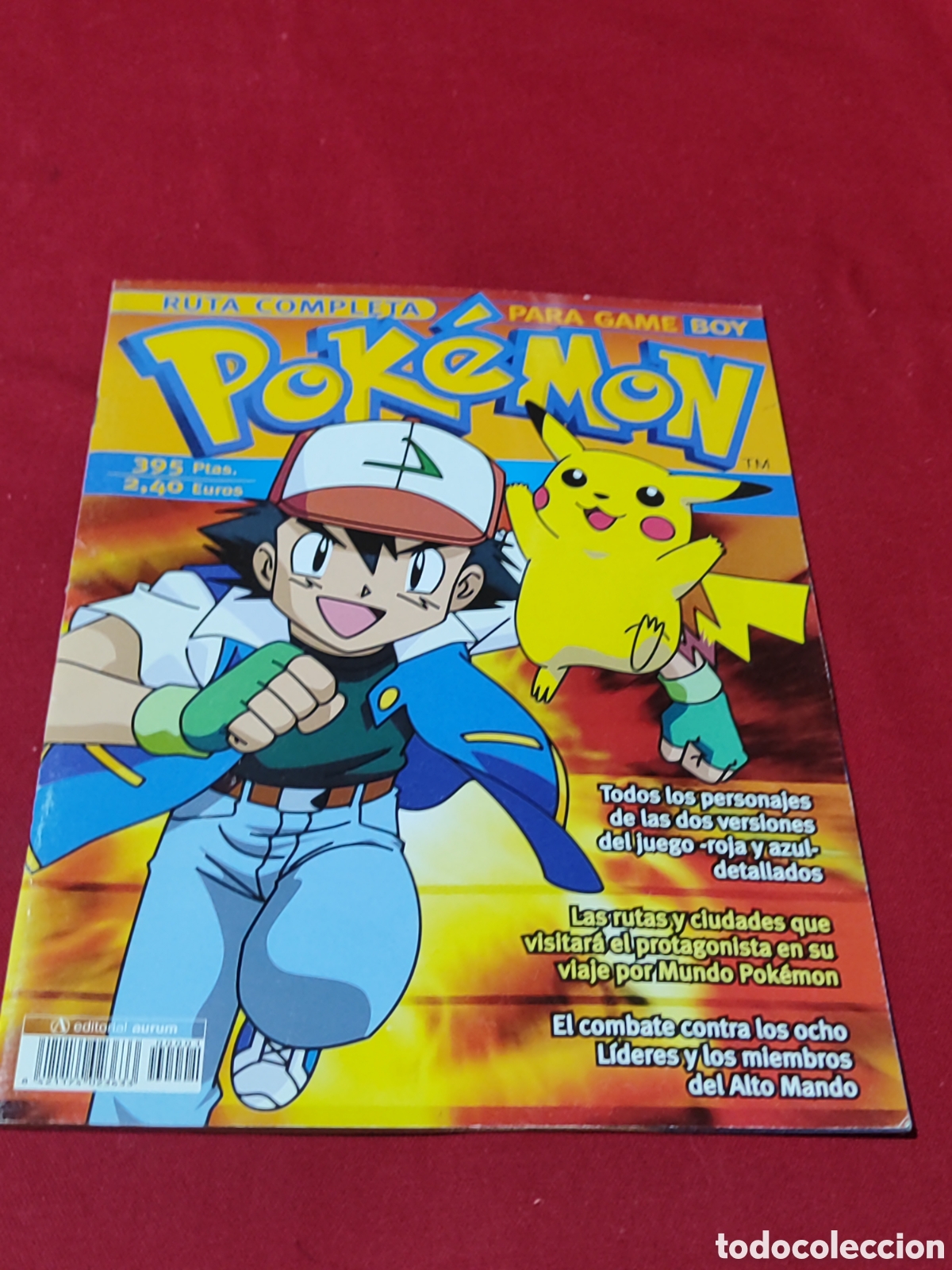 Jouets Anciens et Jeux de collection: Fasc&iacute;culo Pokemon Ruta completa para game boy