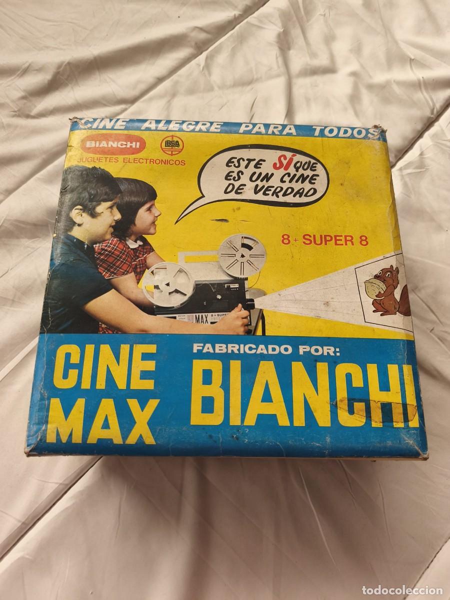 Juguetes antiguos y Juegos de colecci&oacute;n: Cine Max de Bianchi. 8 y Super 8 fabricado en Espa&ntilde;a . 1970