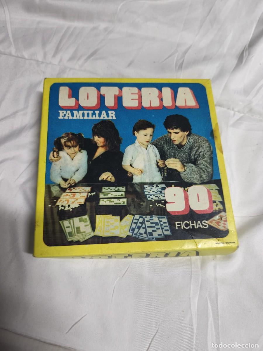 Juguetes antiguos y Juegos de colecci&oacute;n: Loterial. Juego de Loter&iacute;a Familiar de mesa tradicional.