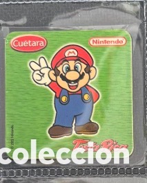 Juguetes antiguos y Juegos de colecci&oacute;n: Im&aacute;n Nintendo cuetara Mario Bros a&ntilde;o 2002