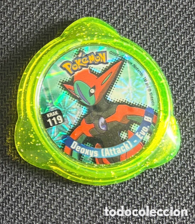 Altes Spielzeug und Spiele: Tazo Pokemon KRAK 2005 DEOXYS 119