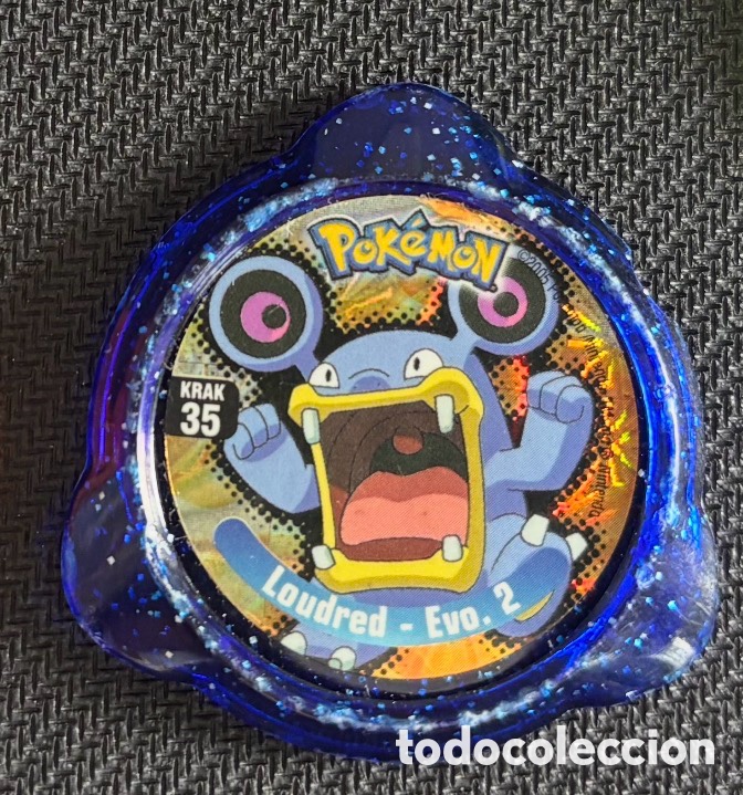 Juguetes antiguos y Juegos de colecci&oacute;n: Tazo Pokemon KRAK 2005 LOUDRED 35