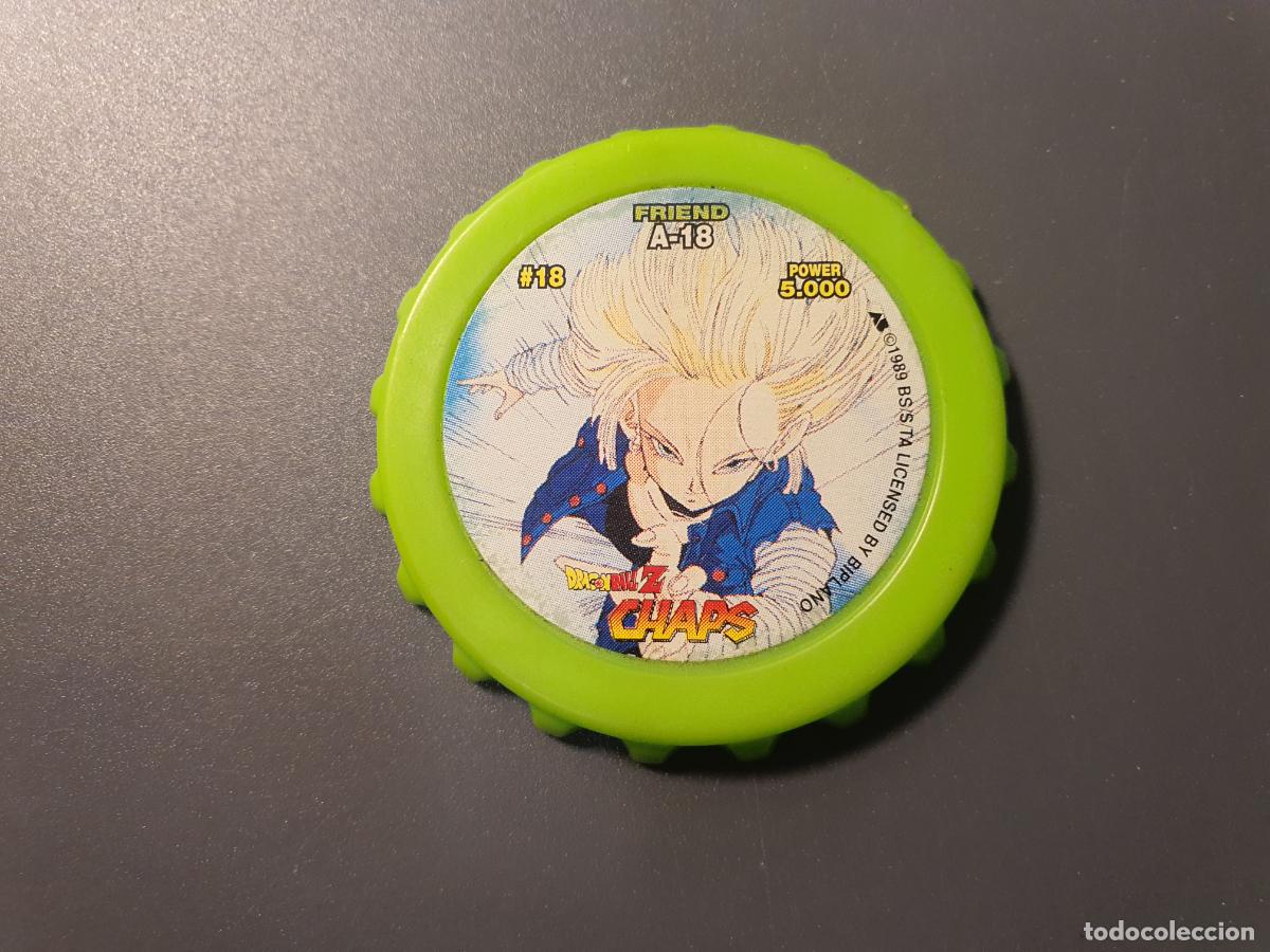 Antique Toys and Collectible Games: TAZO CHAPS -- DRAGON BALL Z CHAPS -- MATUTANO -- N&ordm; 18