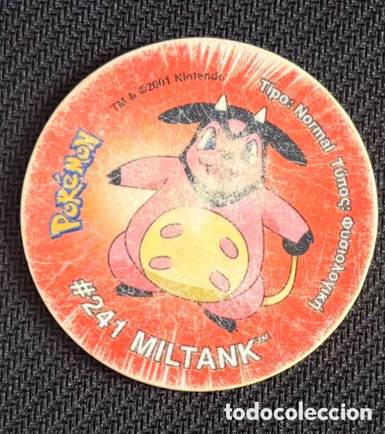 Juguetes antiguos y Juegos de colecci&oacute;n: GIGANTAZO MATUTANO POKEMON GIGAN TAZO MAXI MILTANK 241