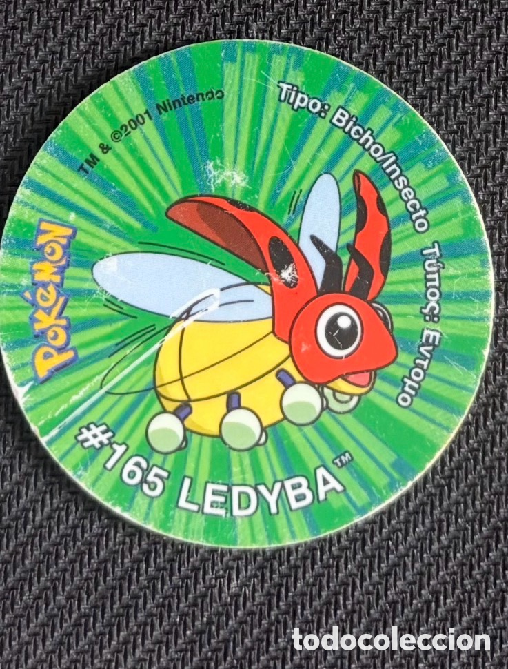 Juguetes antiguos y Juegos de colecci&oacute;n: GIGANTAZO MATUTANO POKEMON GIGAN TAZO MAXI LEDYBA 165