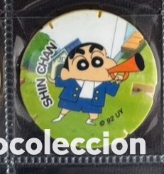 Juguetes antiguos y Juegos de colecci&oacute;n: TAZO SHINCHAN SHIN CHAN GREFUSA A&Ntilde;O 1992
